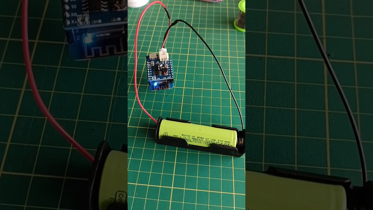 WeMos Mini Microcontroller | Lithium Battery Charging Shield | 18650 |