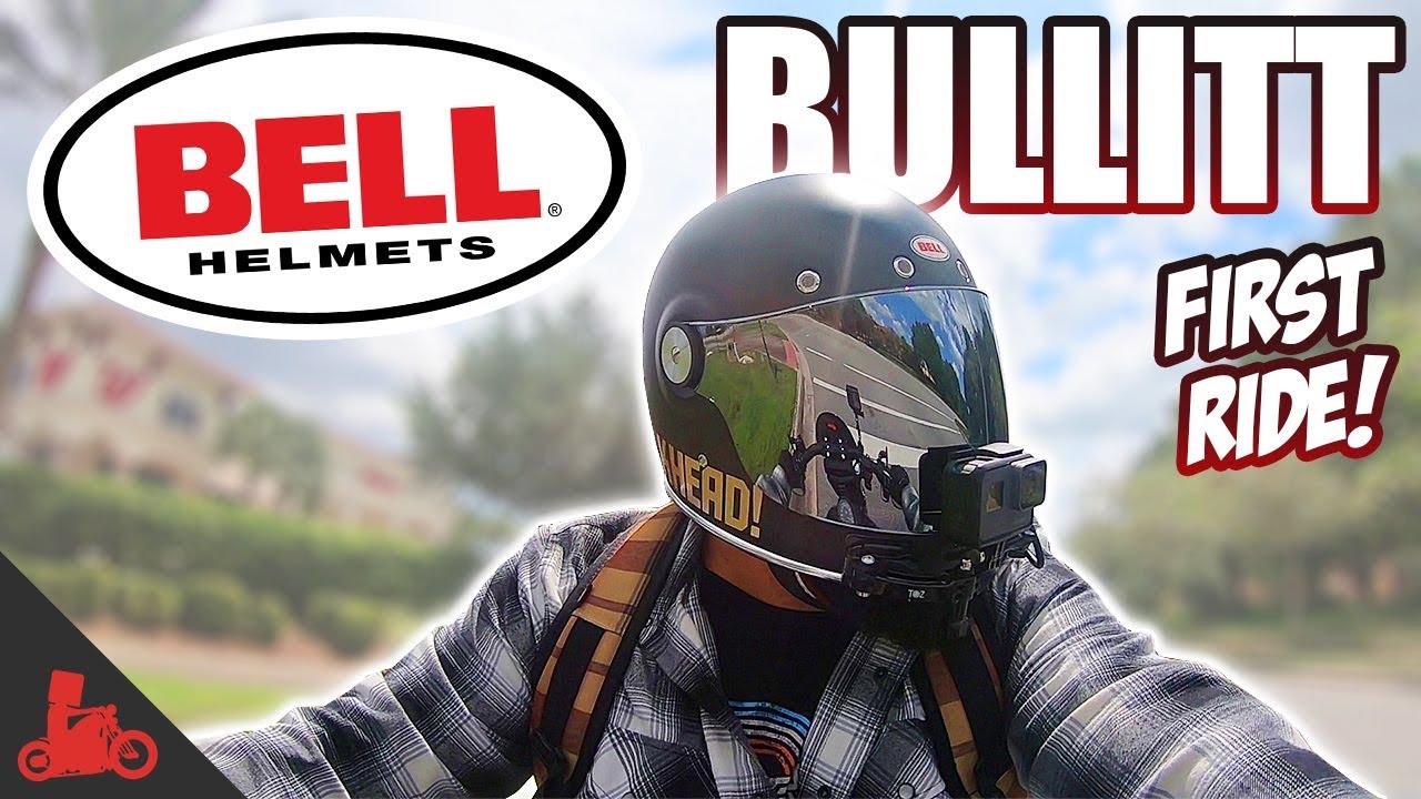Bell Bullitt Motorcycle Helmet - First Ride!