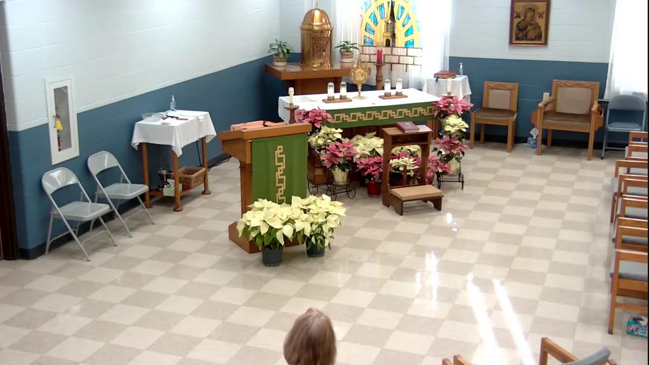 8:00 Weekday Mass