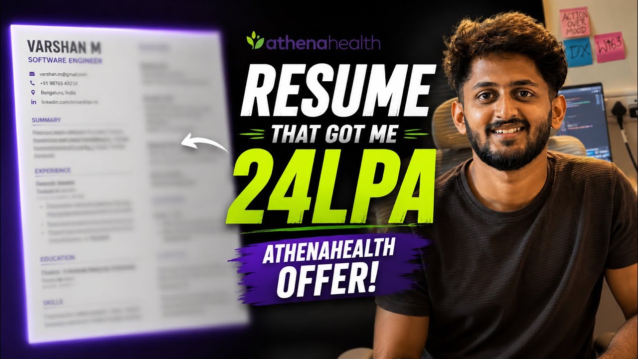 (ಕನ್ನಡ) Resume That Got Me a 24 LPA Offer | Resume Guide for Placements (2026)