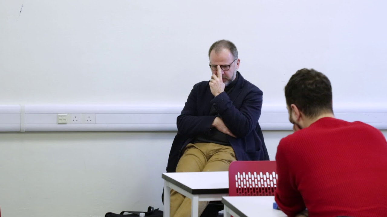 Middlesex BA English Students discuss with Ian McGuire about his novel 