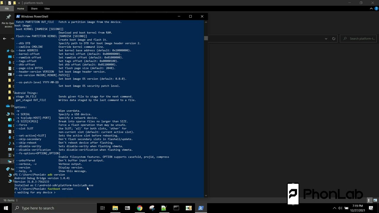 How to setup adb and fastboot on your PC