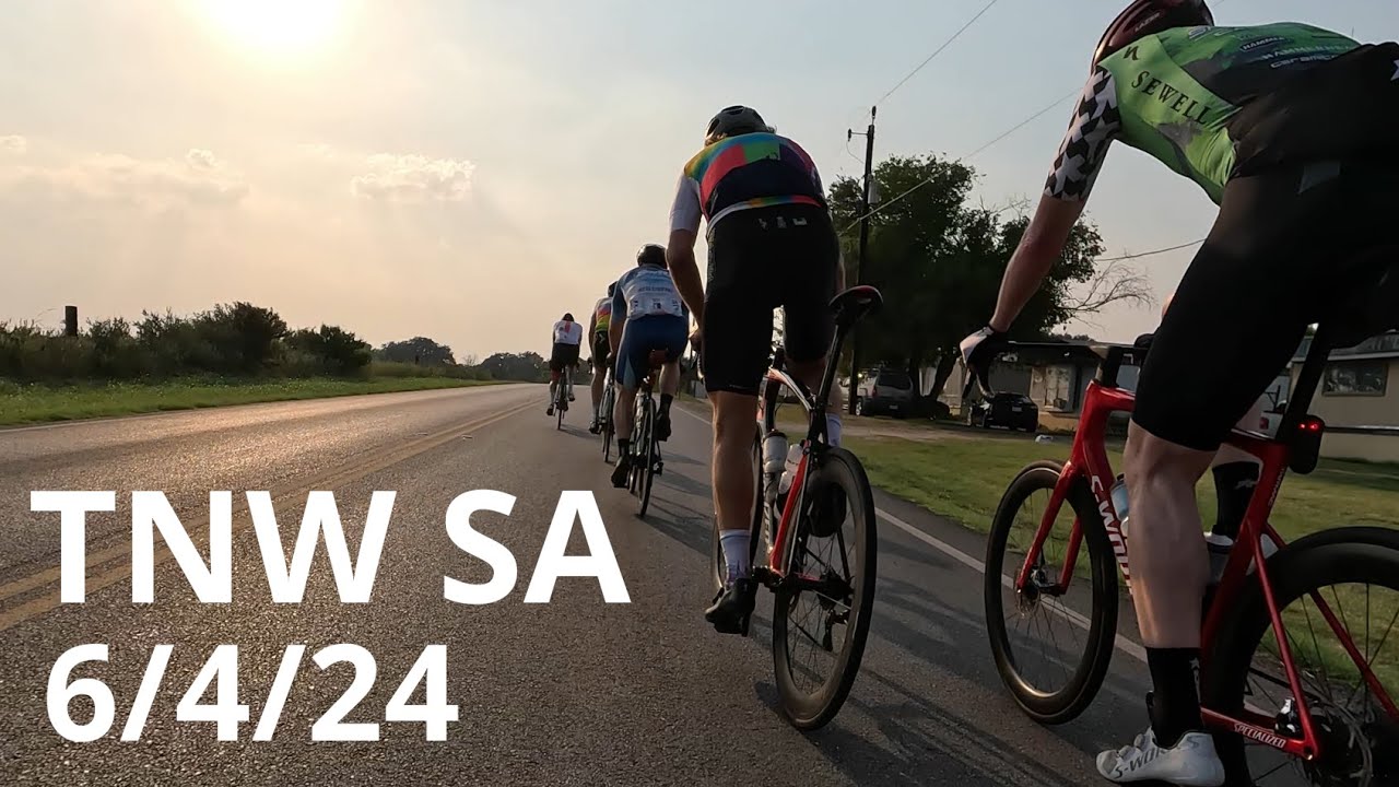 Tuesday Night Worlds San Antonio practice Bike Race Road Race 6-4-2024
