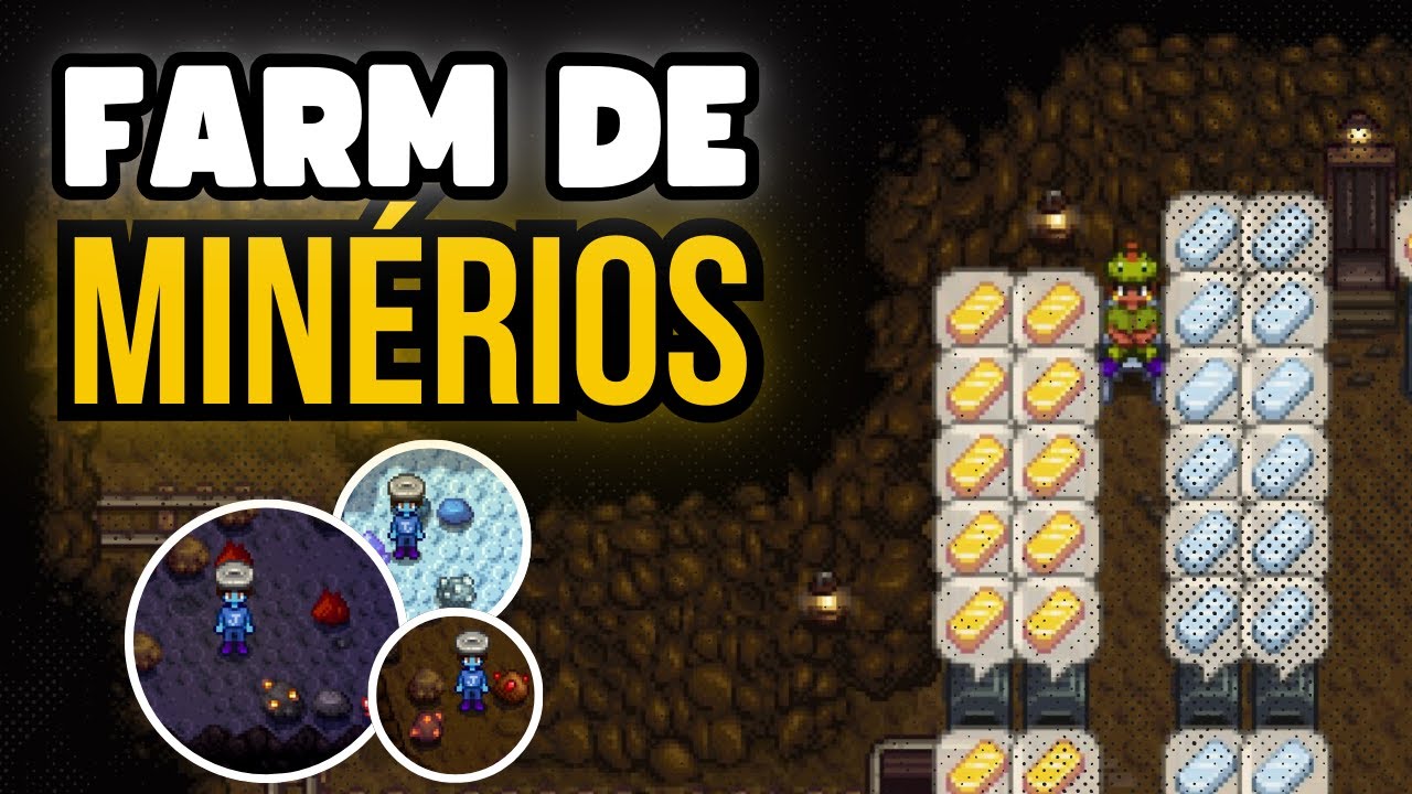 COMO PEGAR MUITOS MINÉRIOS