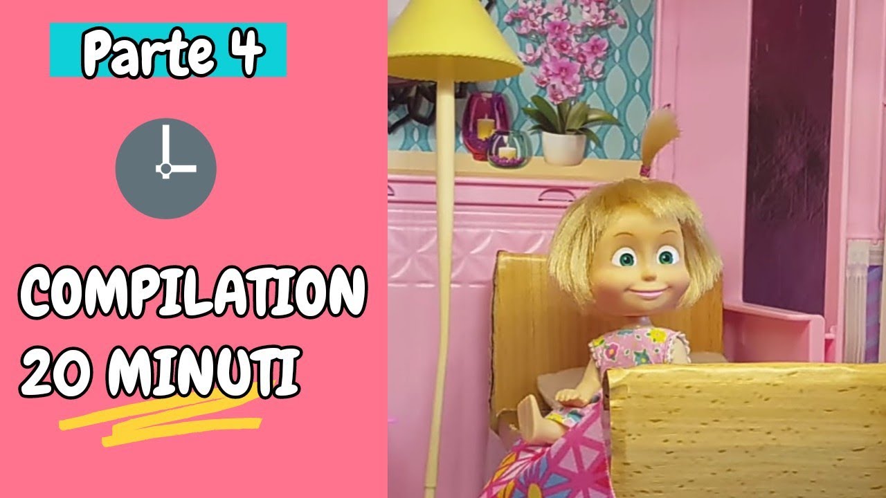 Masha compilation 20 minuti episodi completi(parte 4)