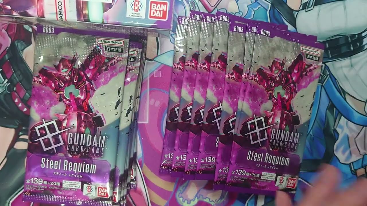 【#GCG】戦技の向上を求めてSteel Requiem 3BOX開封✨