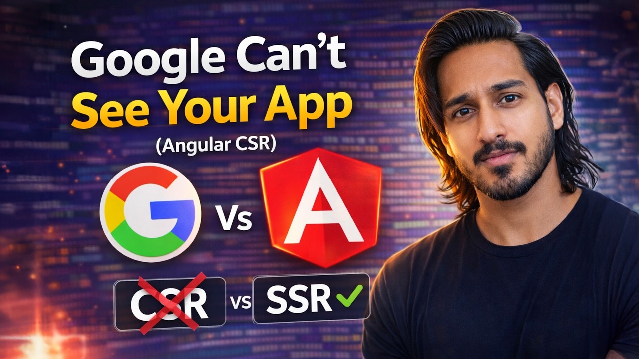 Google Can’t See Your Angular App 😳 (Fix SEO with SSR, SSG & Hydration)