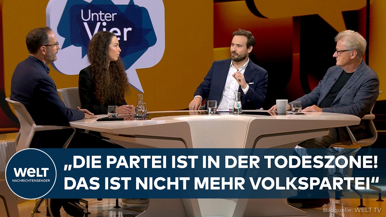 CDU AM ENDE? Kolumnisten f&auml;llen vernichtendes Urteil! Kann sich die Partei noch retten? | UNTER VIER