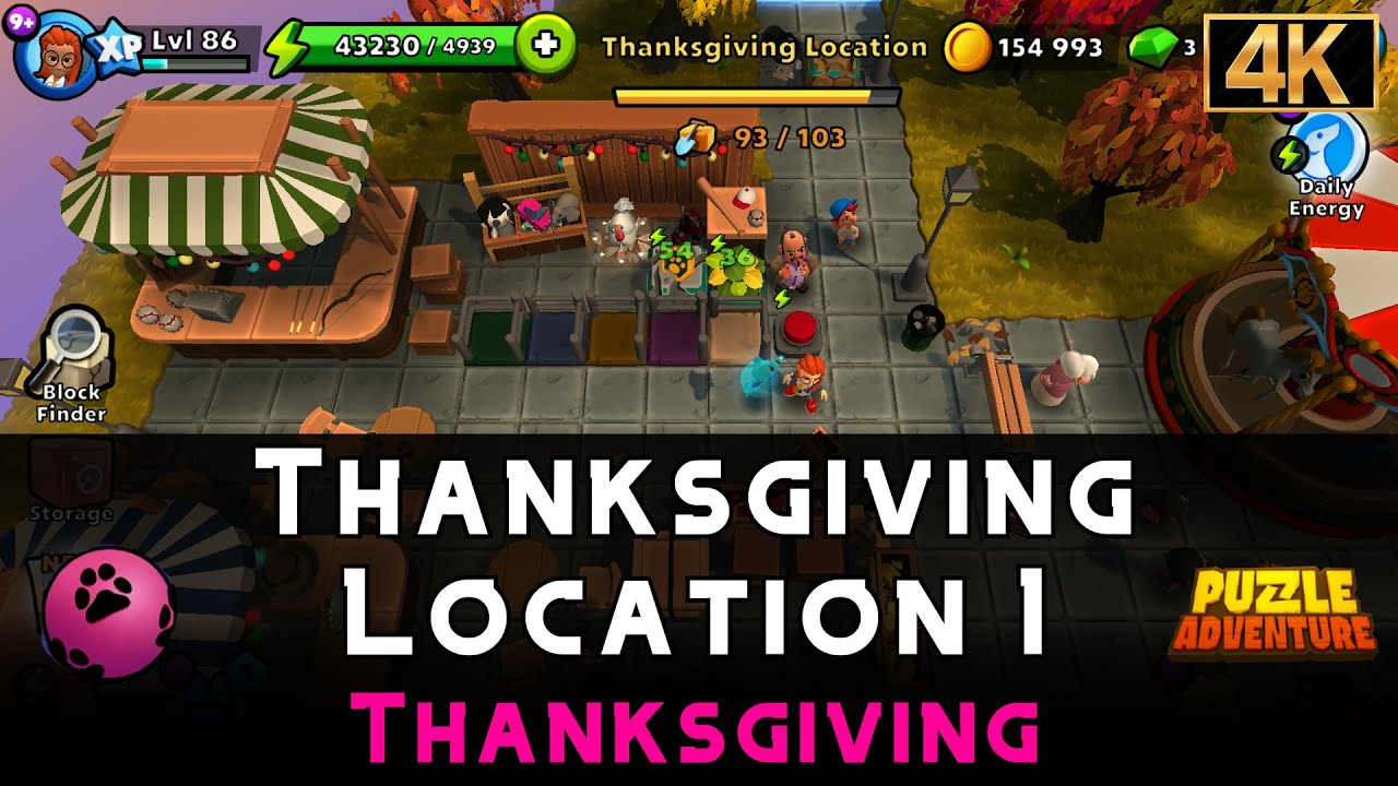 Thanksgiving Location 1 | Thanksgiving | Puzzle Adventure