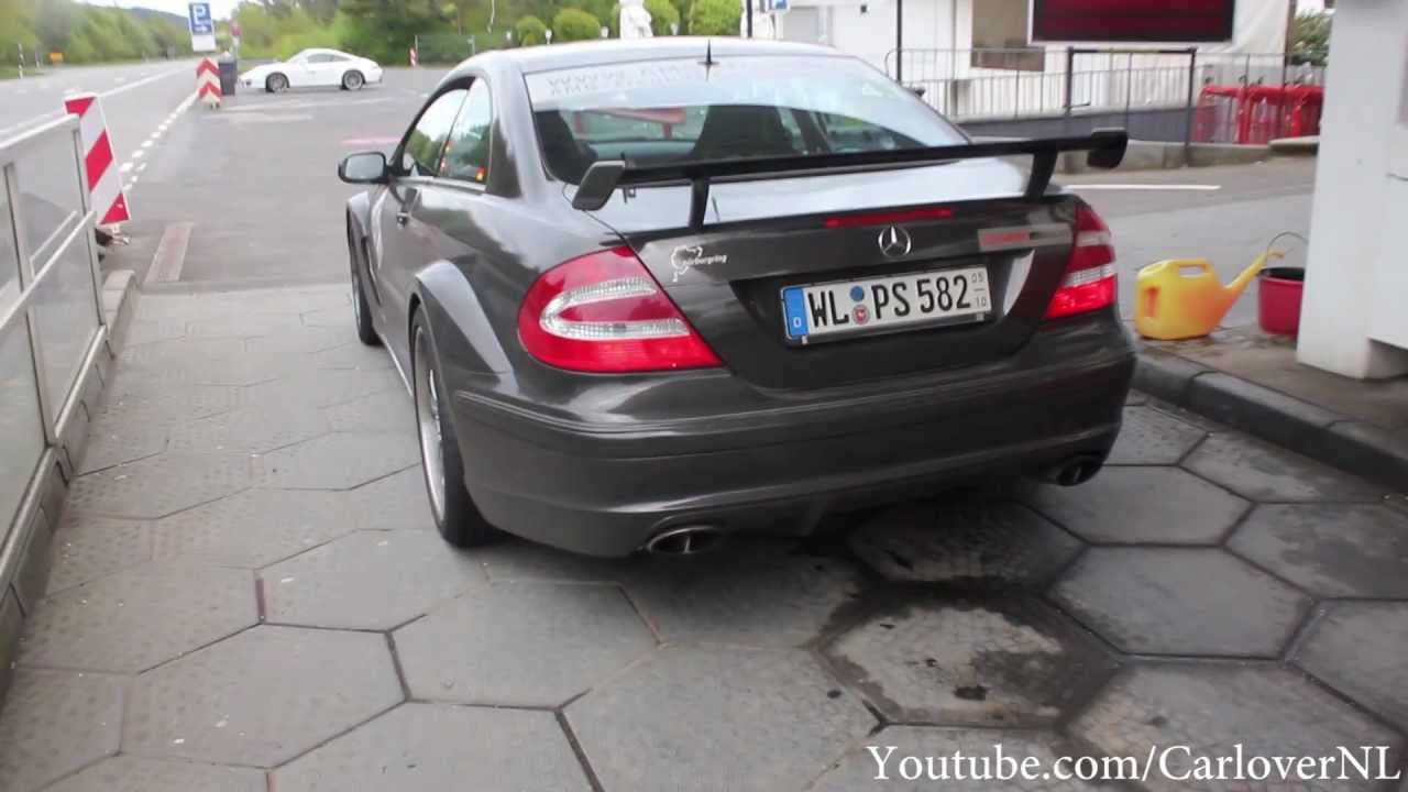 Mercedes CLK DTM AMG! Start-up & Accelerations! HD