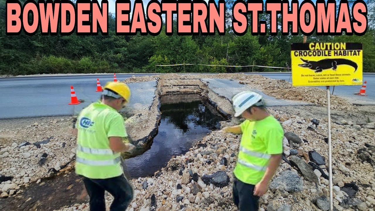 CHEC ALMOST COMPLETED BOWDEN DRAINAGE SYSTEMS IN EASTERN ST.THOMAS 