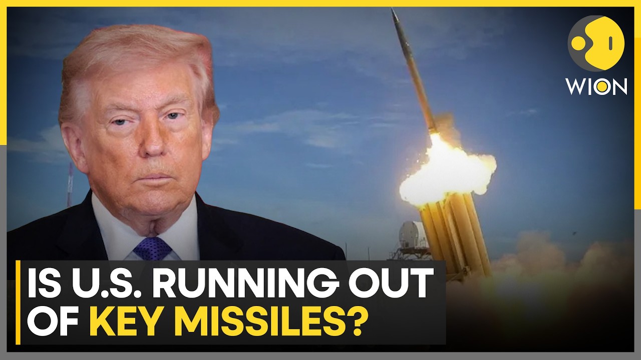 US-Iran War: U.S. Could Run Out of Key Missiles, Former Military Adviser Warns | WION
