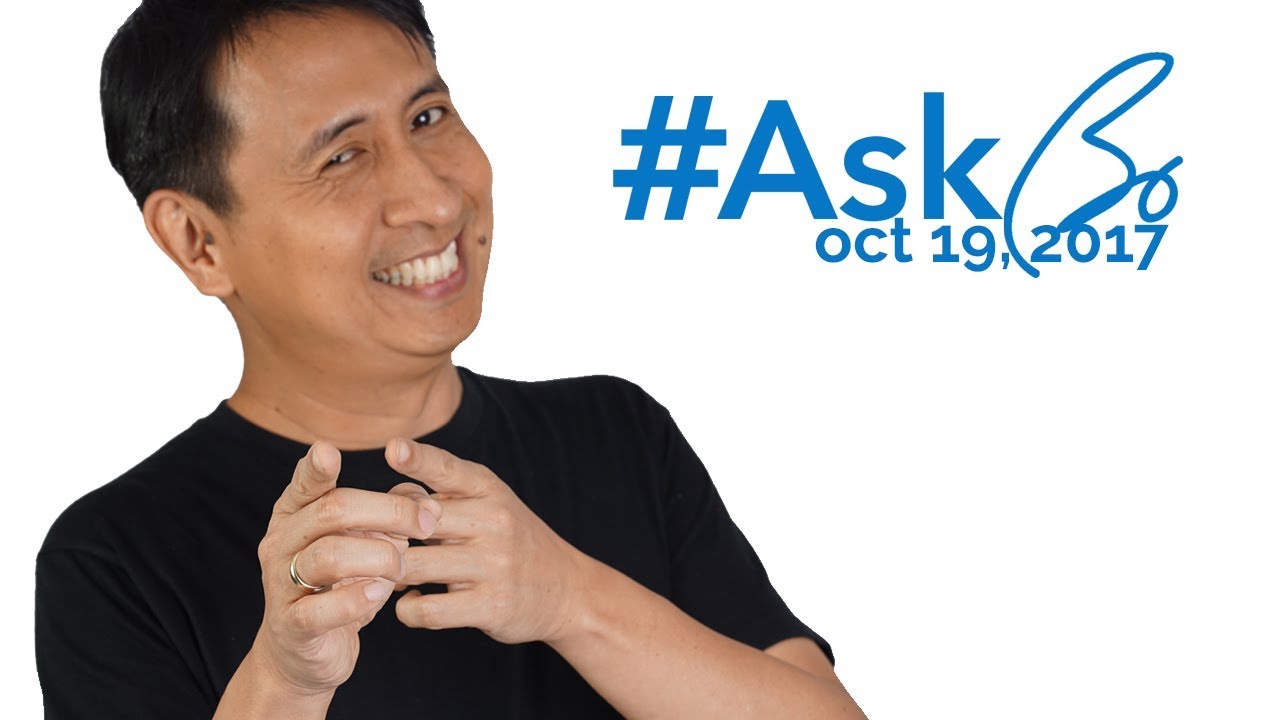 #AskBo Live Stream Oct. 19, 2017 - by Bro. Bo Sanchez