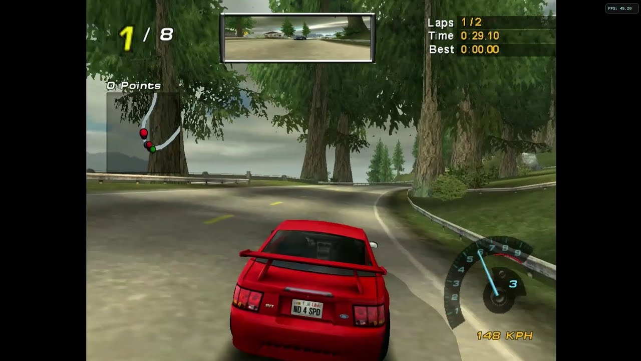 Need For Speed Hot Pursuit 2 - GameCube Gameplay 1080p HD (Dolphin)