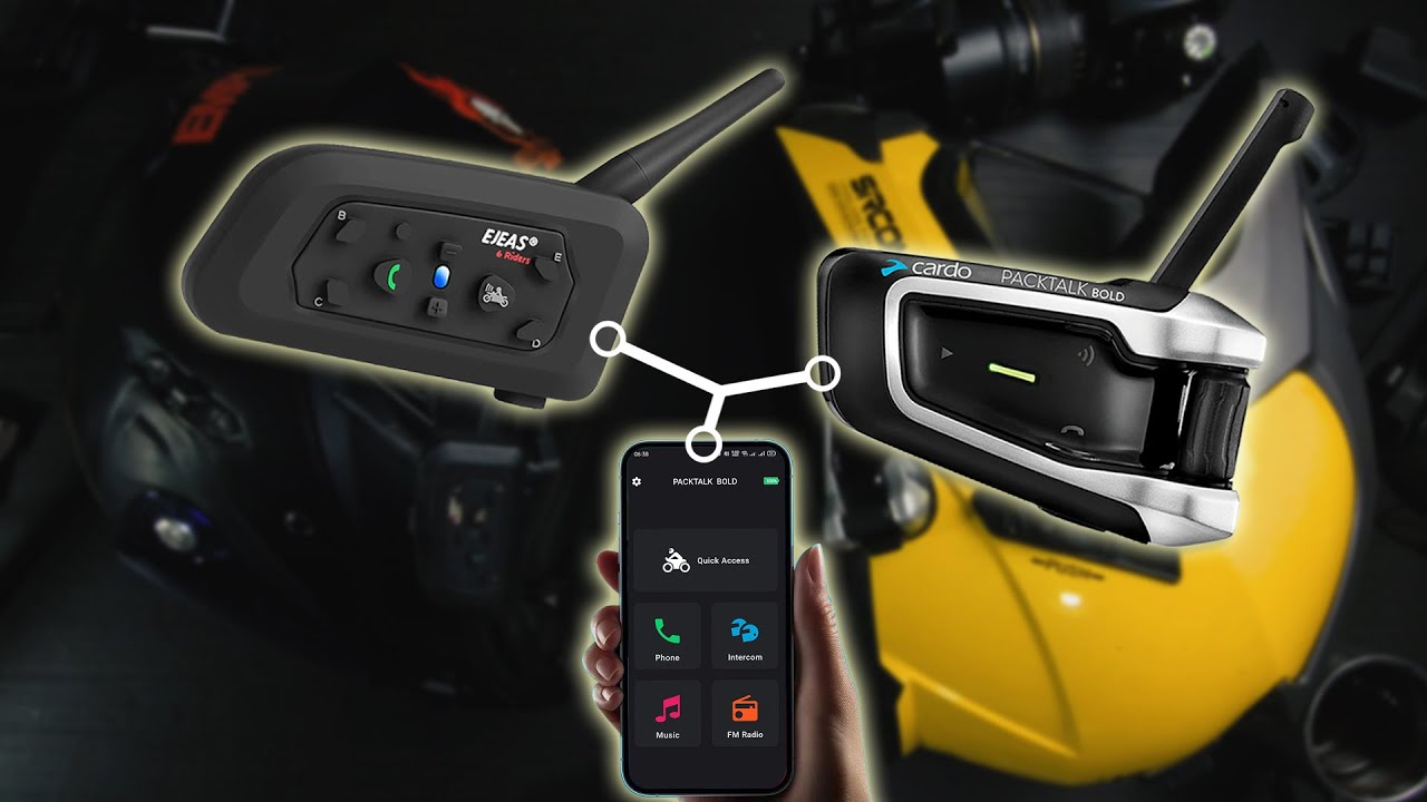 Cara menghubungkan CARDO PACKTALK BOLD to V6