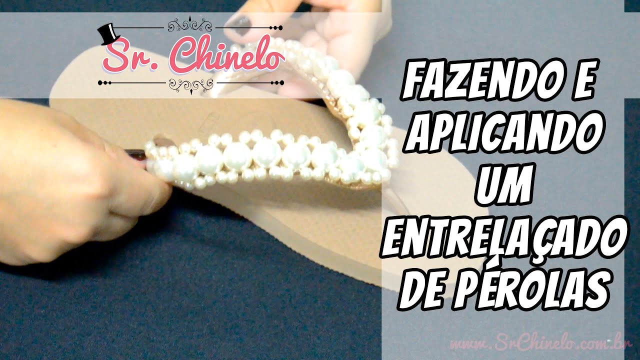 Como fazer e aplicar um entrelaçado de pérolas