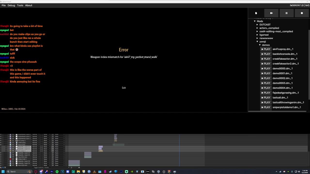 editing (no mic... for now)