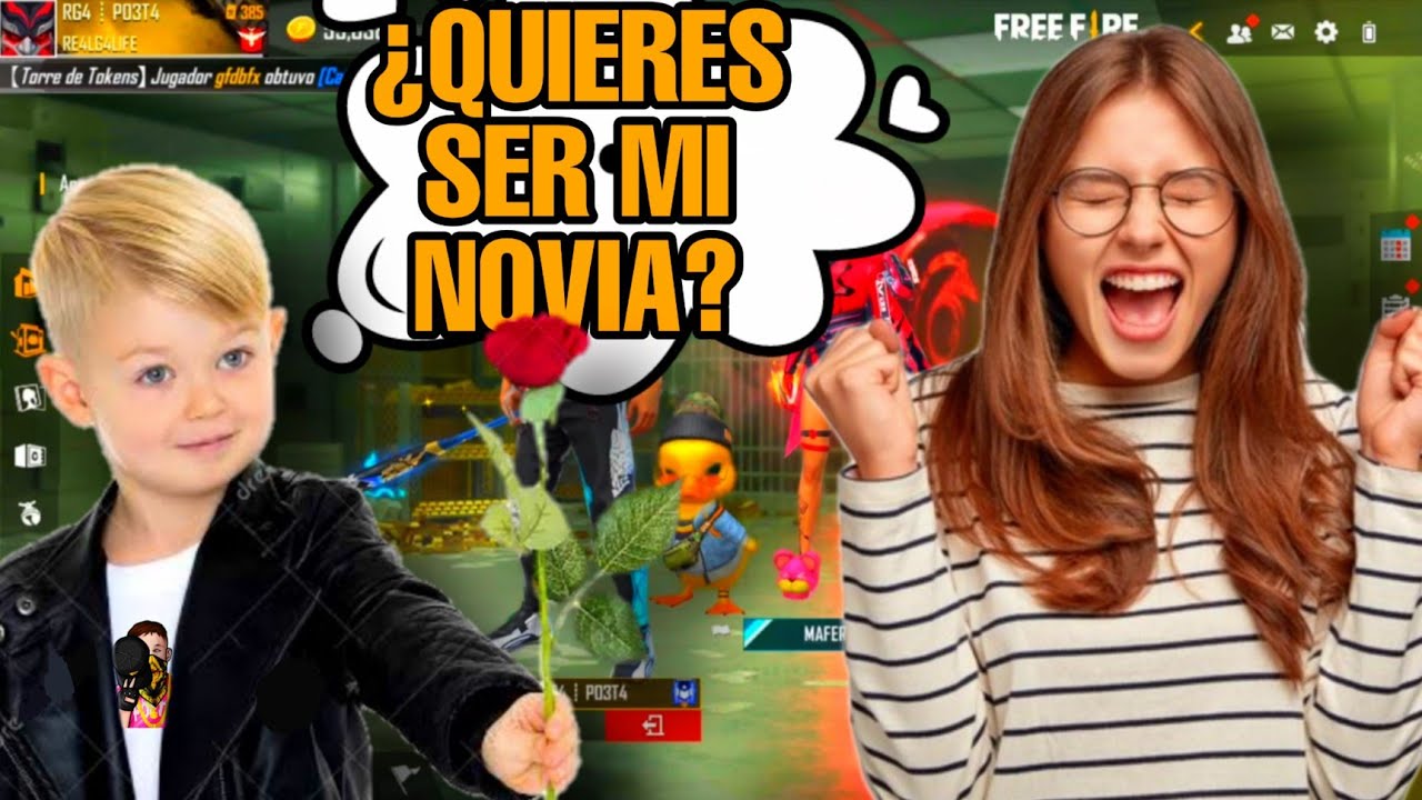 LE DIGO A MAFER QUE SI QUIERE SER MI NOVIA *broma pesada*
