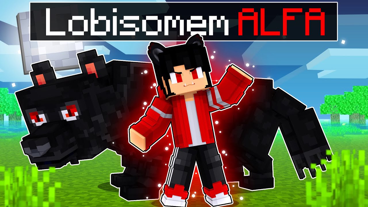 A história do PRIMEIRO LOBO ALFA no Minecraft