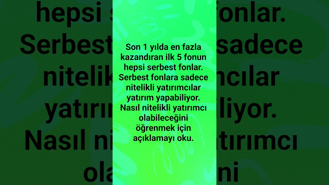 Nasıl nitelikli yatırımcı olunur?