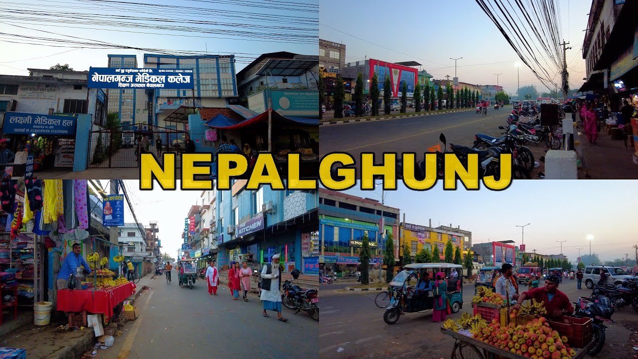 Evening Walk in Nepalgunj, Banke District, Nepal - 4K HDR