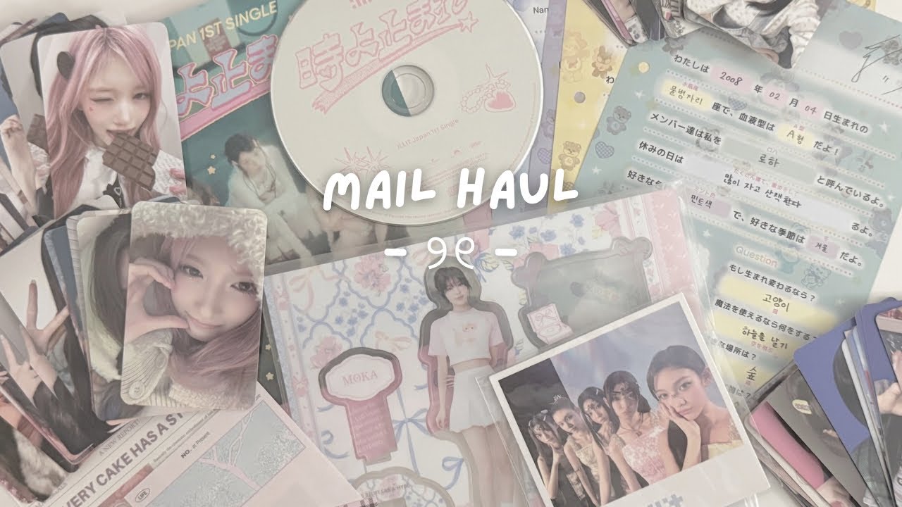 mail haul #24 (ive, illit, kiiikiii + etc)