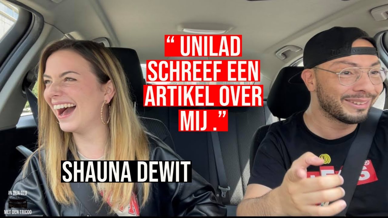 SHAUNA DEWIT (BEKEND VAN TIKTOK) - In Den Oto Met Den Tricoo (ENGLISH & FRENCH SUBTITLES)