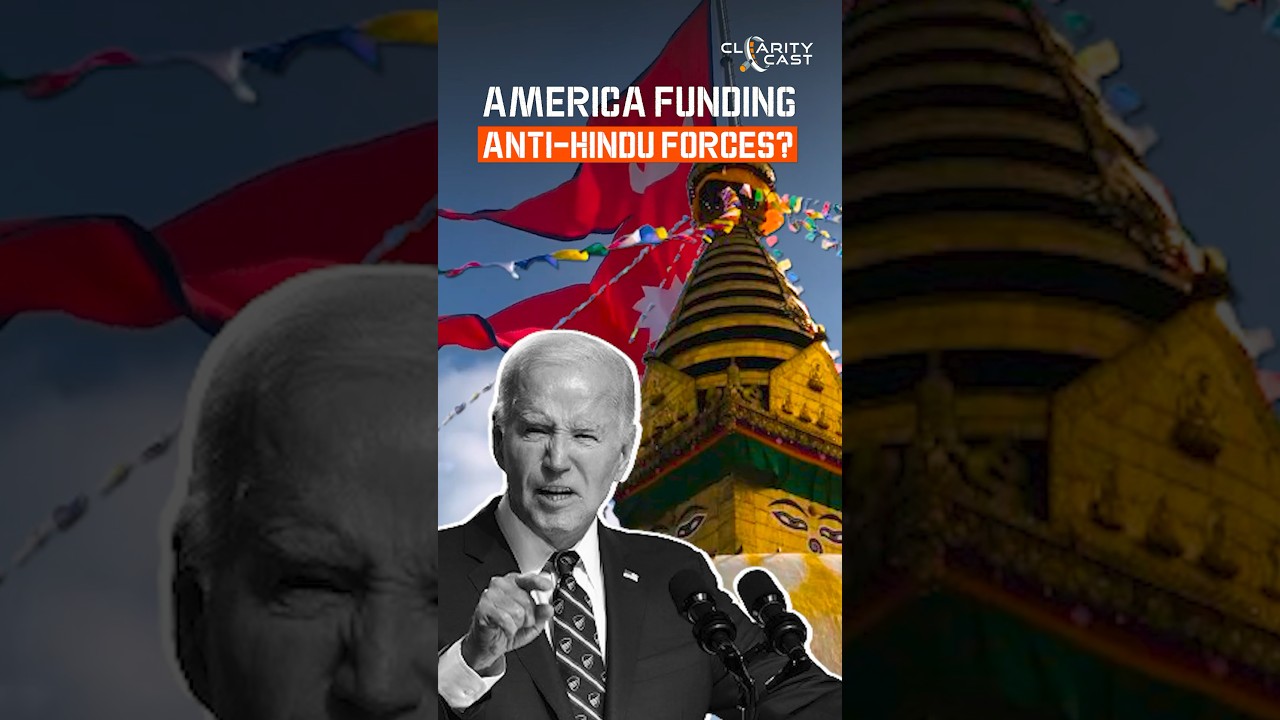 Is Joe Biden Against Hindu Rashtra In Nepal? | ClarityCast #viral  #shorts #joebiden #biden