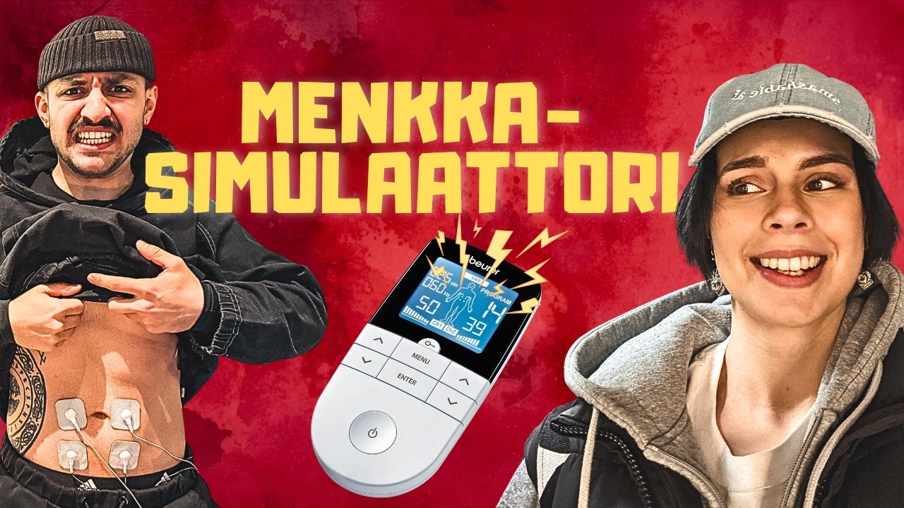 Mies testaa menkkakipuja...