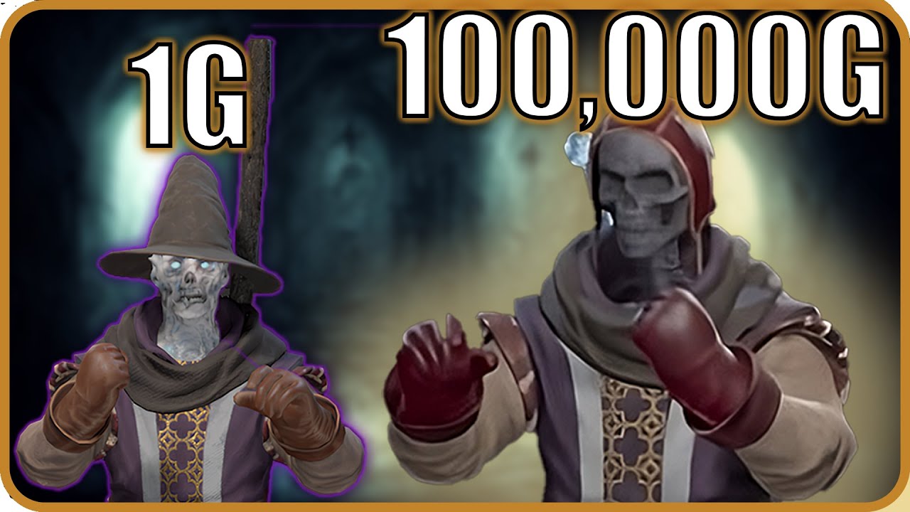 1G vs 100,000G Wizard Kit | Dark & Darker Early Acess