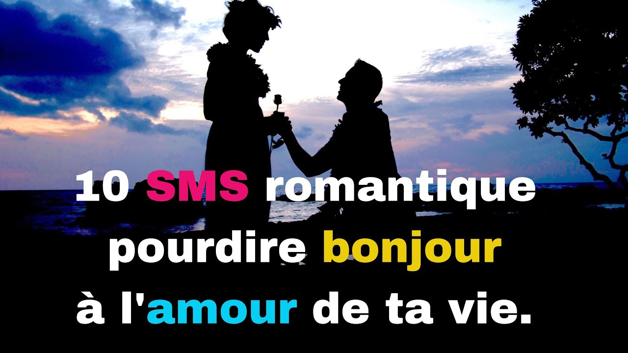 Bonjour, mon amour  : j'ai hâte de te voir !. 10 SMS romantique