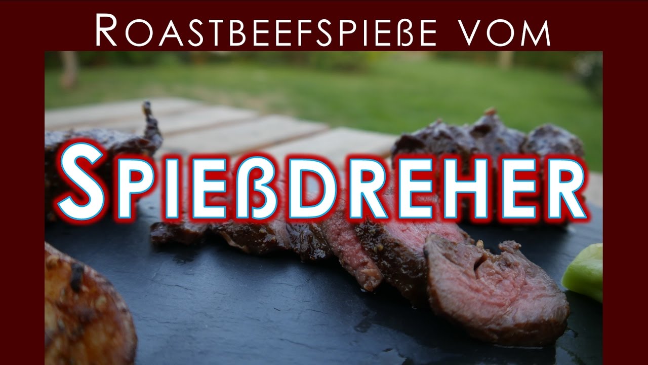 Roastbeef vom Spießdreher - butter zart | BBQ & Grill | Deutsches Rezept | 111 |