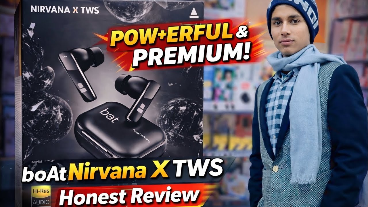 boAt Nirvana X TWS Honest Review 🔥 LDAC | Hi-Res Audio | Best Premium Earbuds 2026? 
