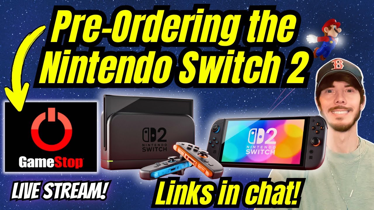 Trying to Pre-order the Nintendo Switch 2 from GameStop (links included)