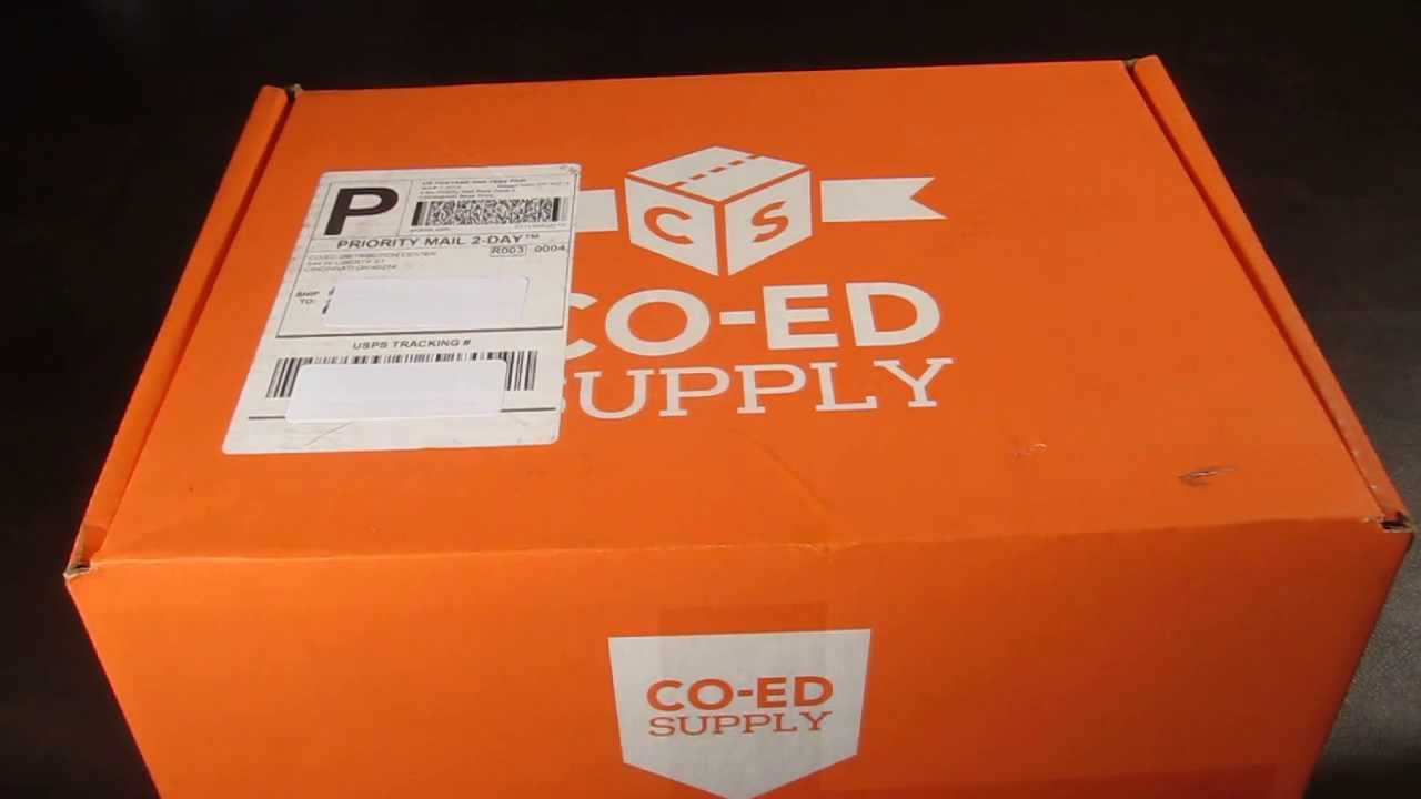 Co-Ed Supply March 2014 - Deluxe Box - save $10.00 - College Subscription Box Review