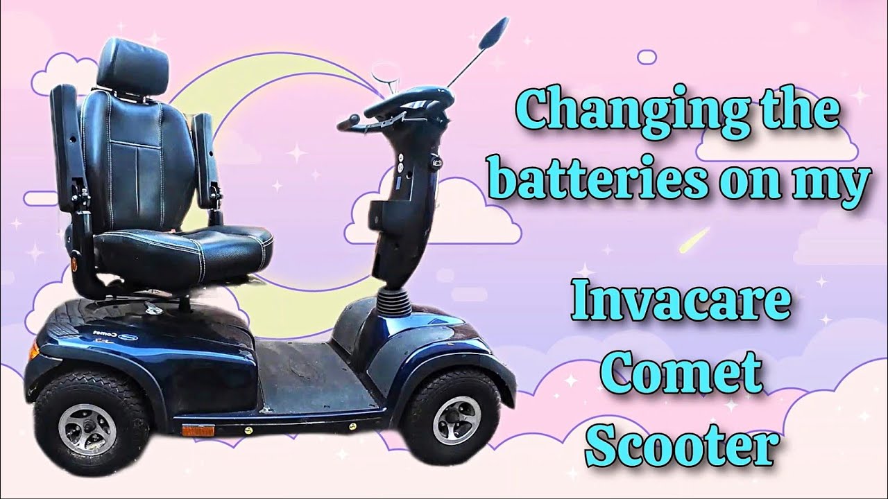 Invacare Comet Mobility Scooter: Changing The Batteries