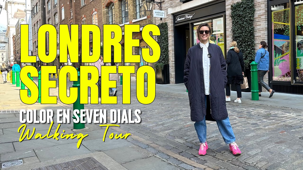QUÉ VER CERCA DE COVENT GARDEN | Walking Tour Seven Dials | ZONA IMPERDIBLE!