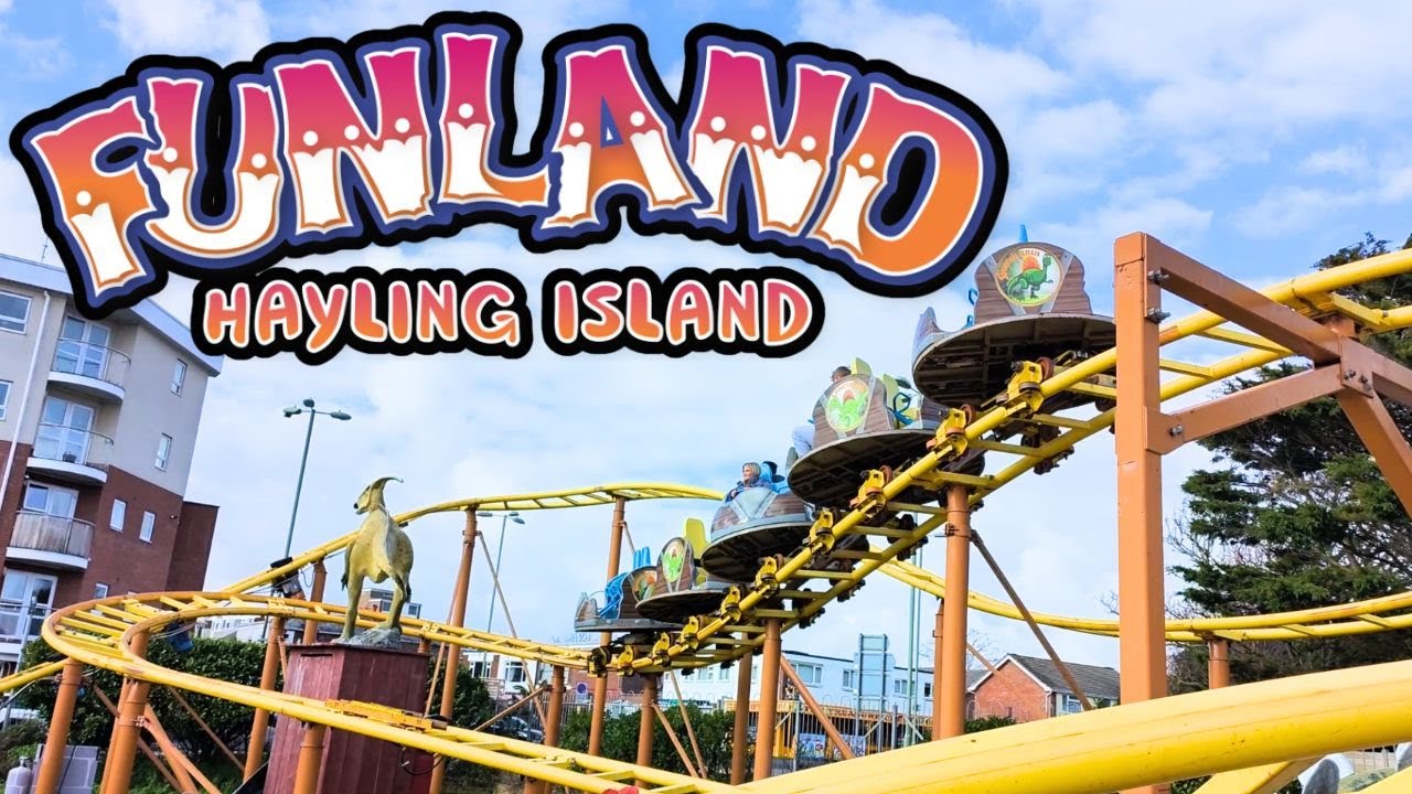 Парк развлечений Funland Hayling Island ТЕПЕРЬ ОТКРЫТ для посещения в 2024 году!
