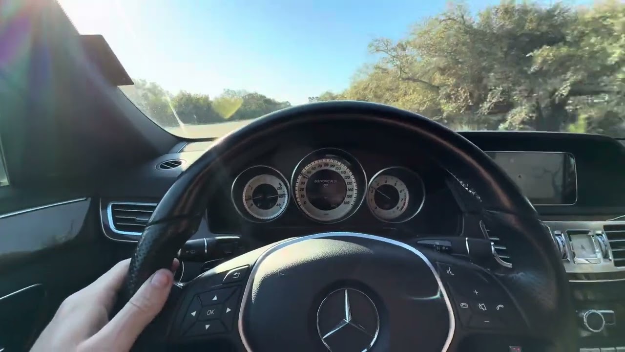 2014 Mercedes E350 test drive