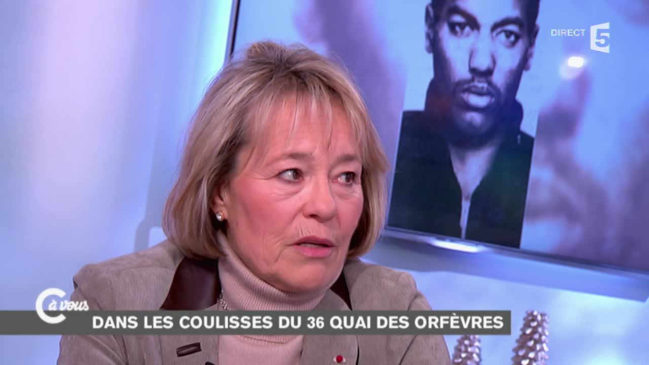 Dans les coulisses du 36 quai des orfèvres avec Martine Monteil - C à vous - 16/12/2014