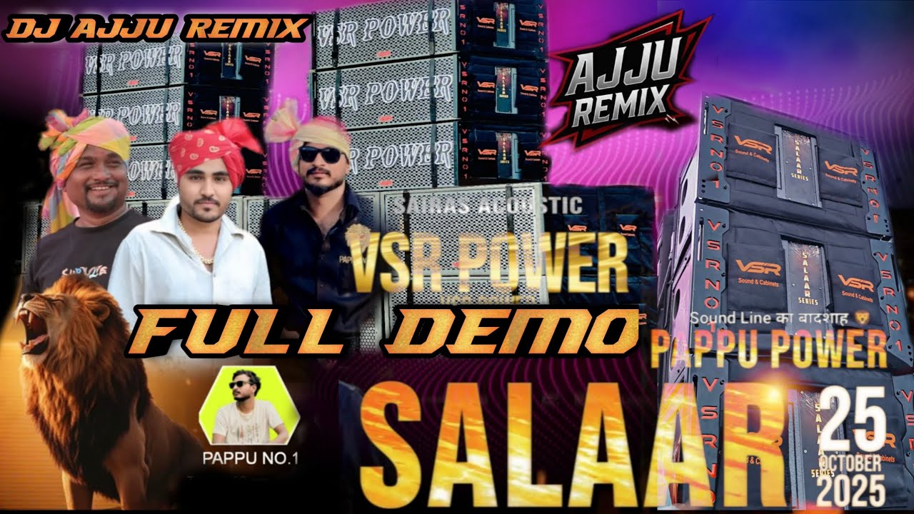 VSR POWER FULL DEMO X VSR BAAP SONG mix by dj Ajju Remix 