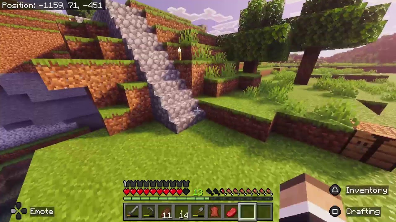 Playing Minecraft On My Minecraft Bedrock World