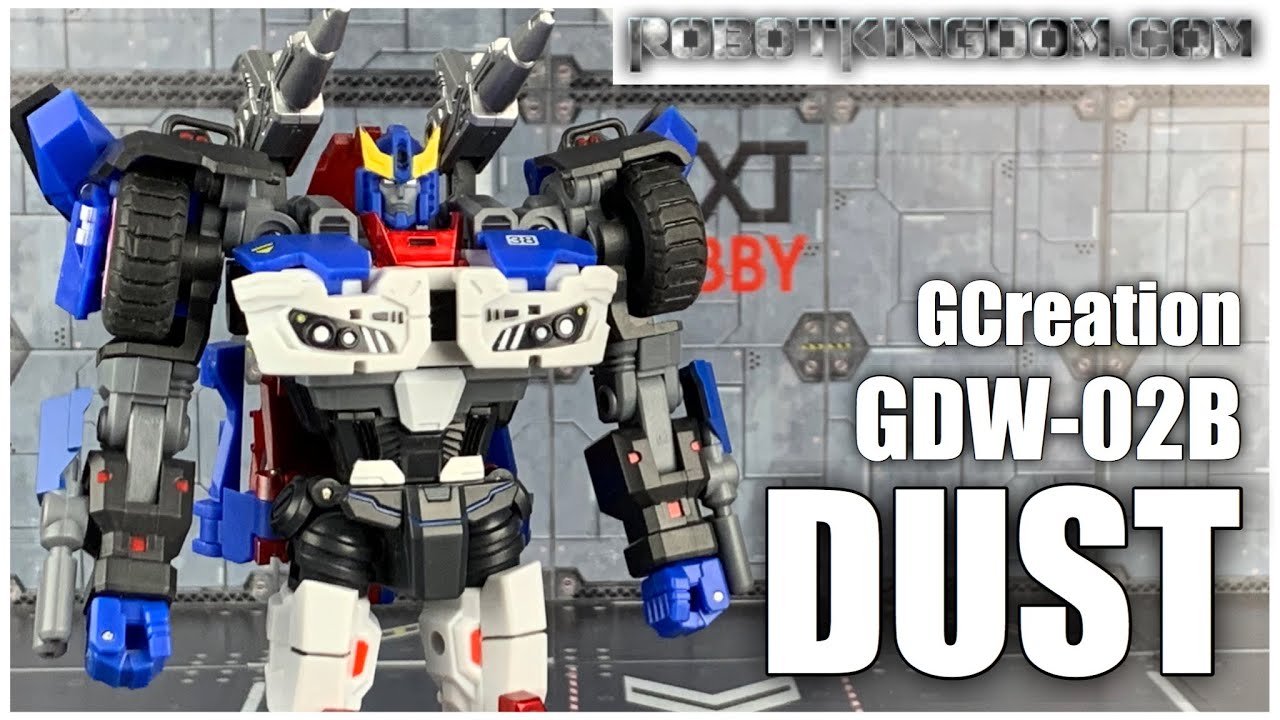 GCreation GDW-02B DUST Transformers IDW Smokescreen review