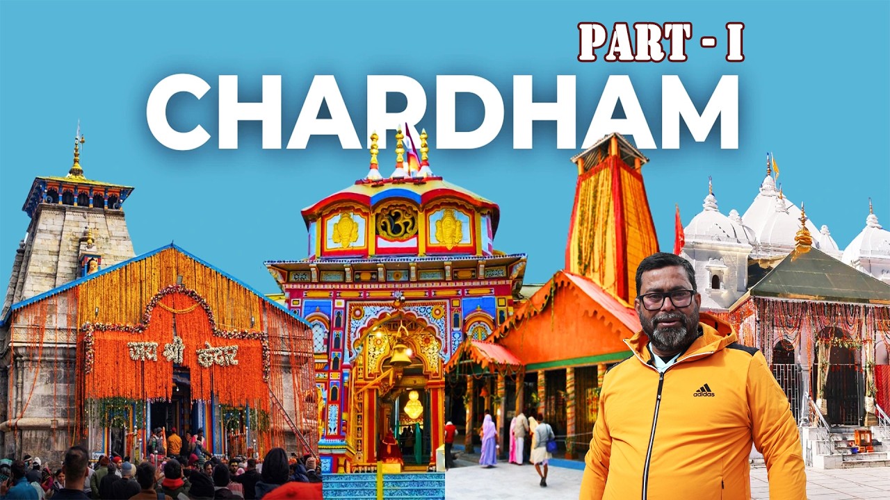 Char Dham Yatra Part - I | Uttarakhand Trek | #mountains #viralvideo #new #himalayas