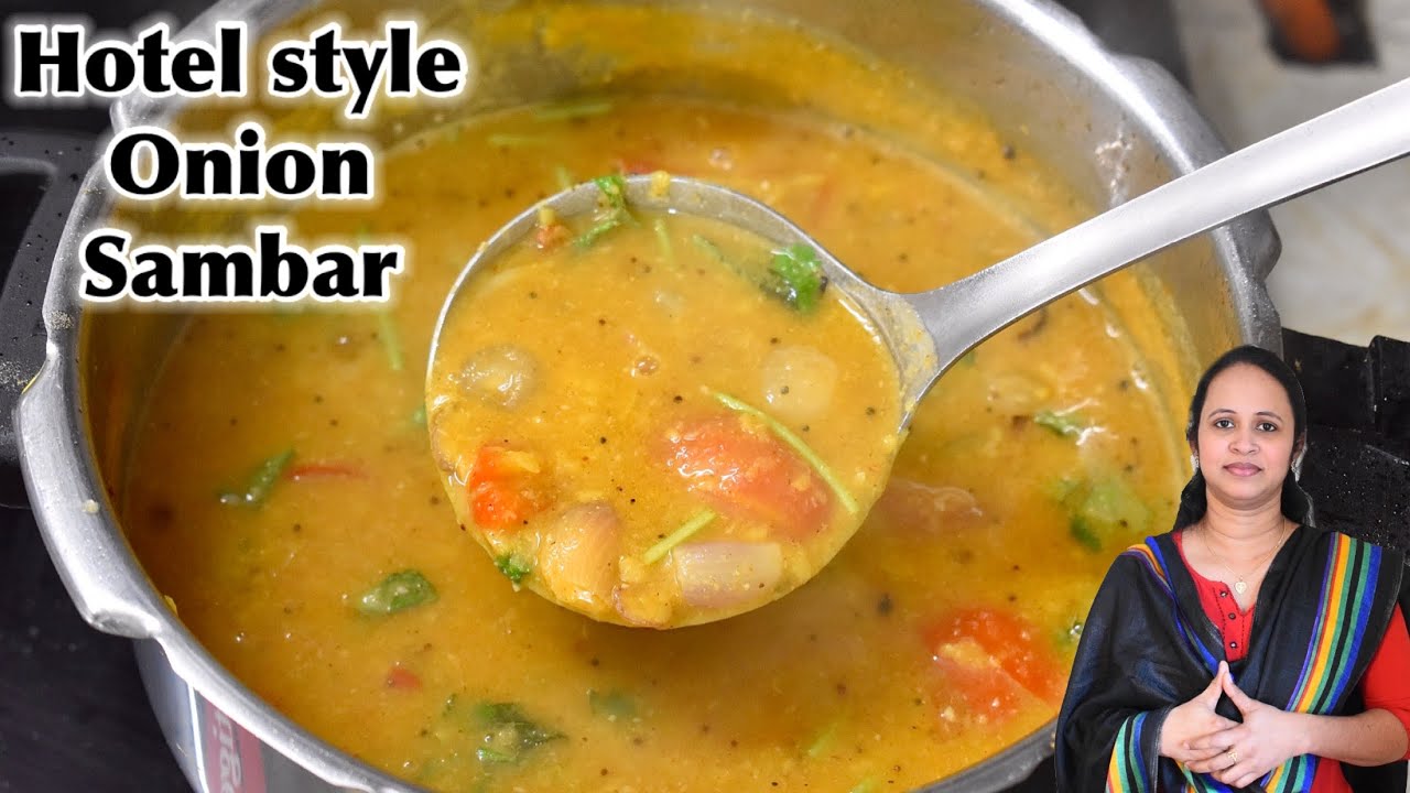 இந்த பொடி போட்டு சாம்பார் செஞ்சா வீடே மணக்கும் \ Hotel style onion Sambar \ Sambar recipe in tamil
