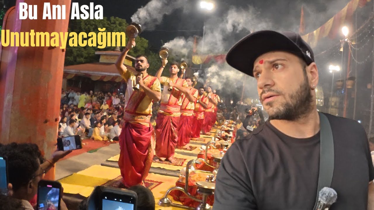 Varanasi'de Gerçek Bir Hindu Törenine Katıldım! (Ganj Nehri Ve Sokak Yemekleri)