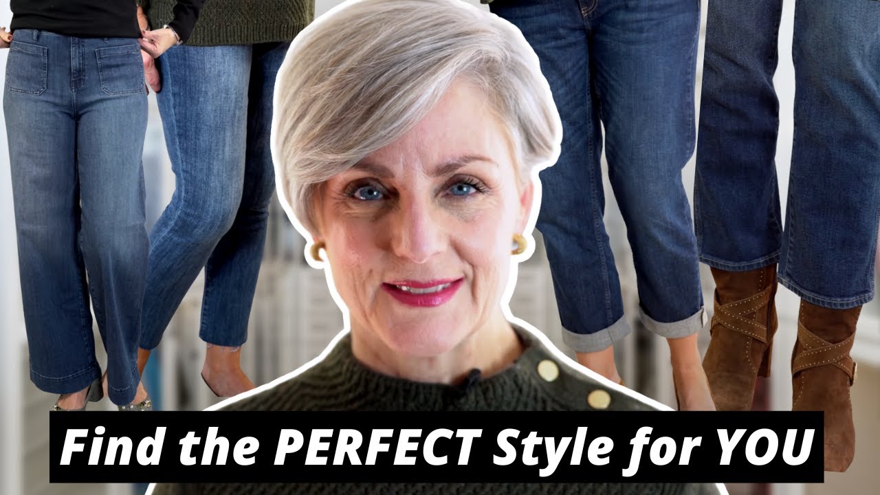 5 types of jeans every woman needs | style over 50