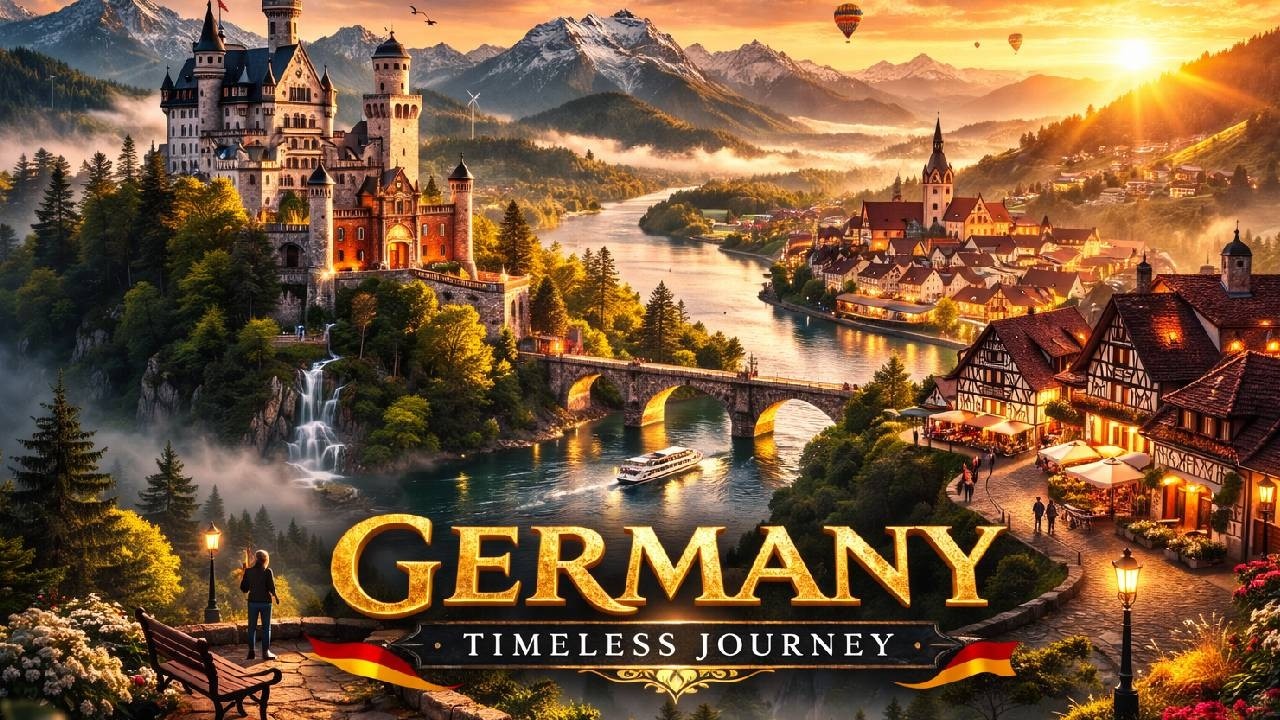 Germany – A Cinematic Travel Journey | Narrated Documentary #wanderlings