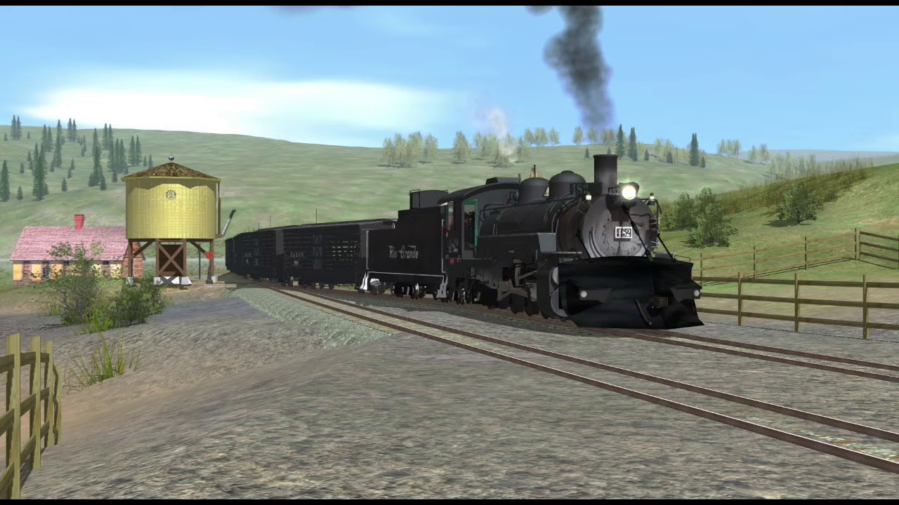Trainz a New Era | 1950s D&RGW Narrow Gauge Steam