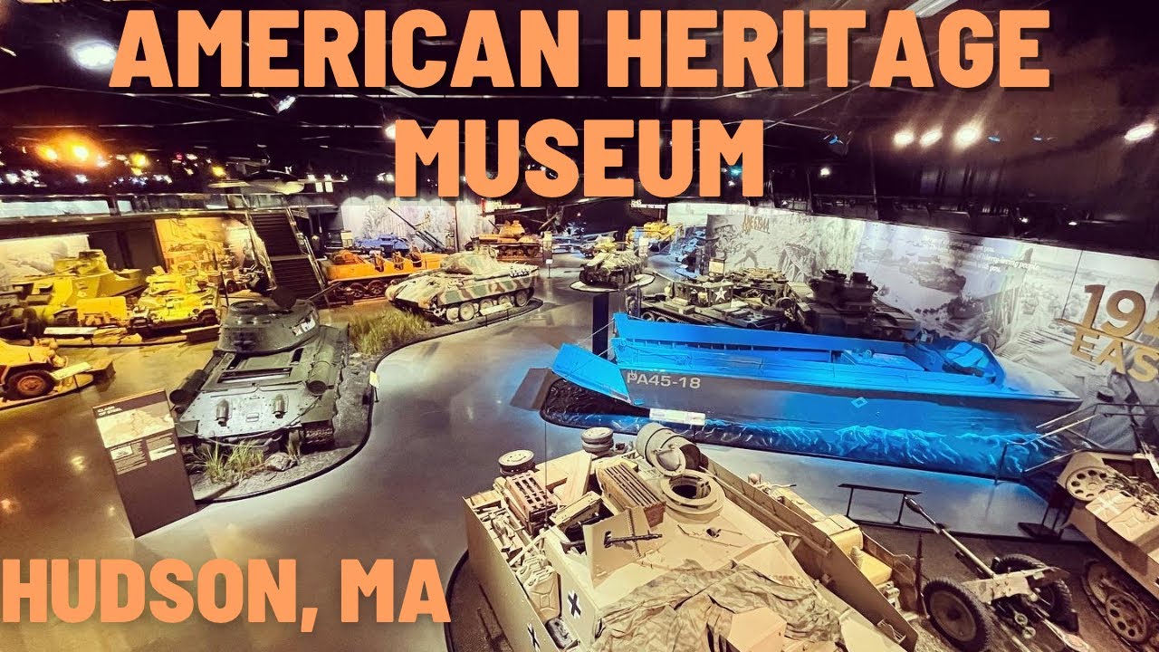 American Heritage Museum | SO MANY MILITARY TANKS! | Hudson, MA